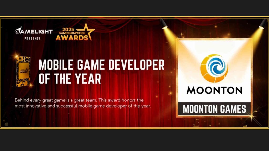 Moonton Games  wins Game Developer of the Year at GamingonPhone Awards 2025