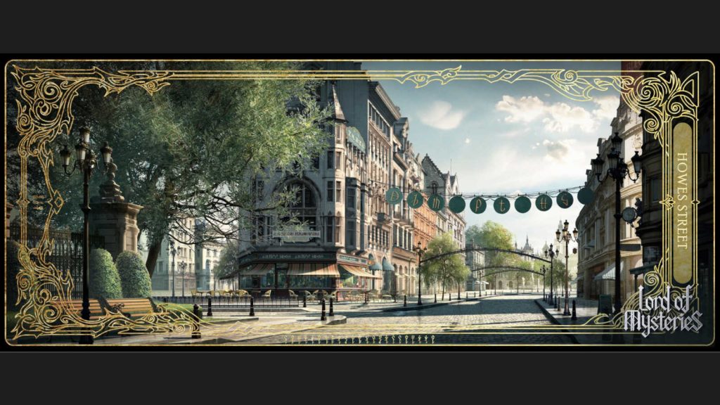 Lord of Mysteries concept art for Howes Street