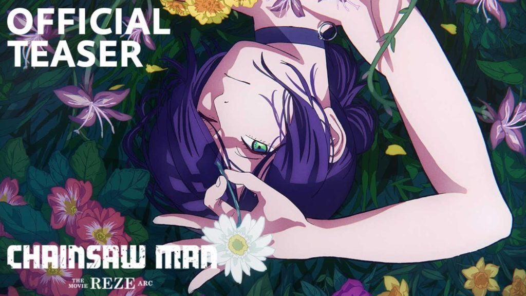 Reze in Chainsaw Man The Movie Reze Arc key visual