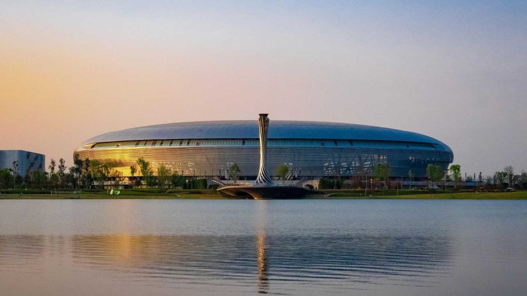 Dong'an Lake Sports Park Multifunctional Gymnasium in Chengdu