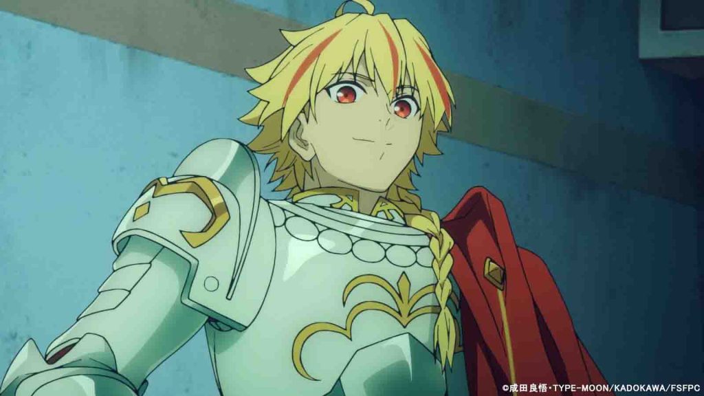 Fate/Strange Fake main character Gilgamesh seen in season 1