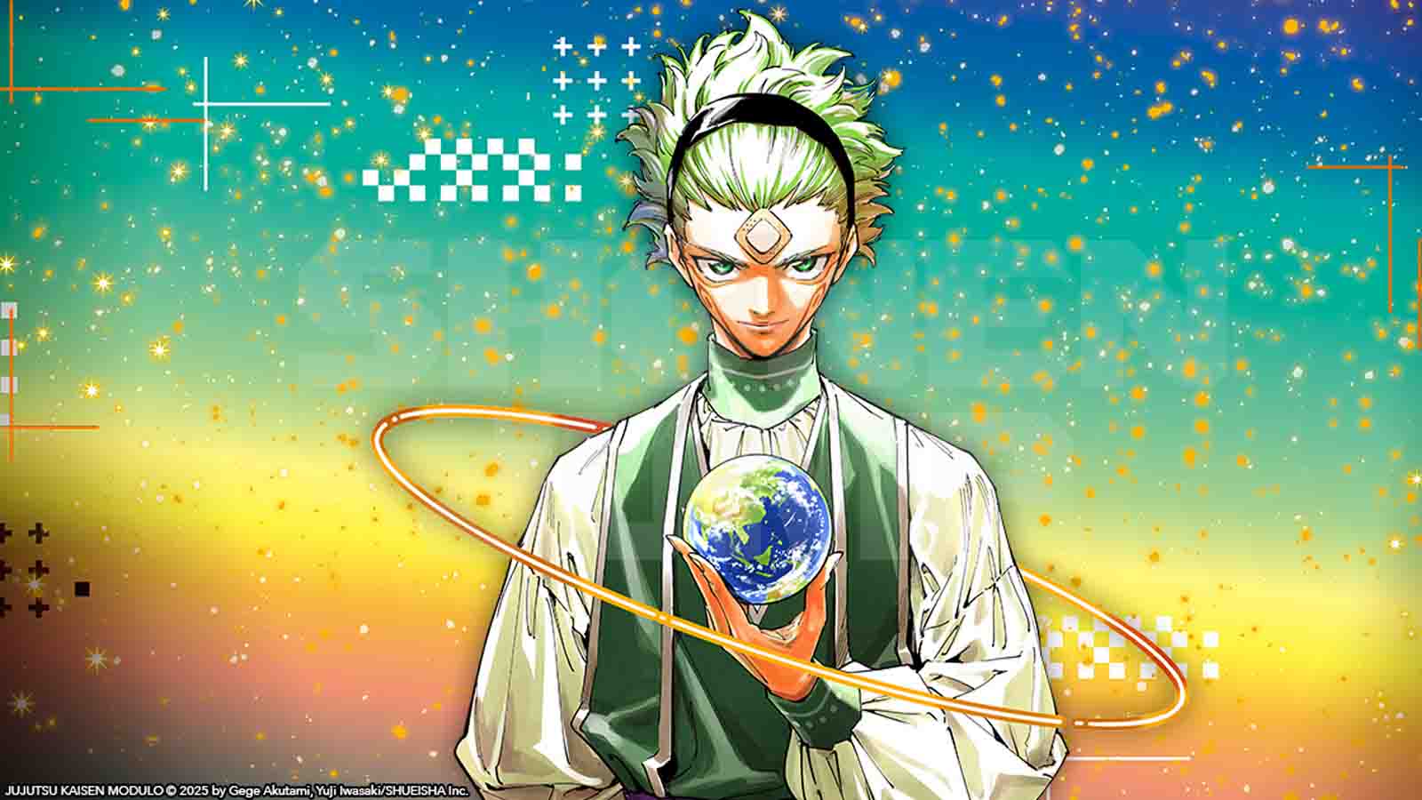 Cover art of Jujutsu Kaisen Modulo sequel manga with Marulu Val Vol Yelvori on the cover-- where to read Jujutsu Kaisen Modulo online