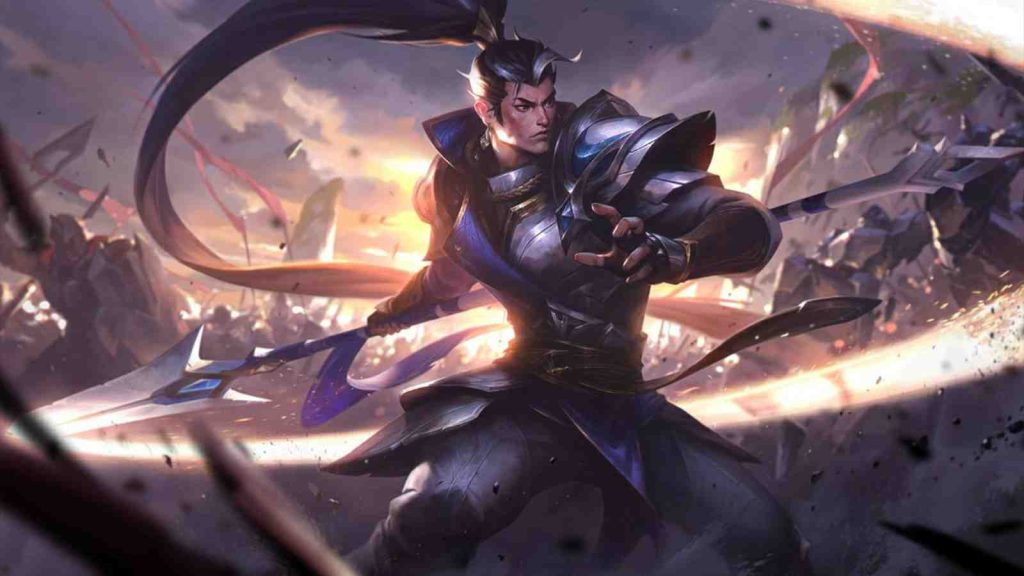Xin Zhao splashart official wallpaper