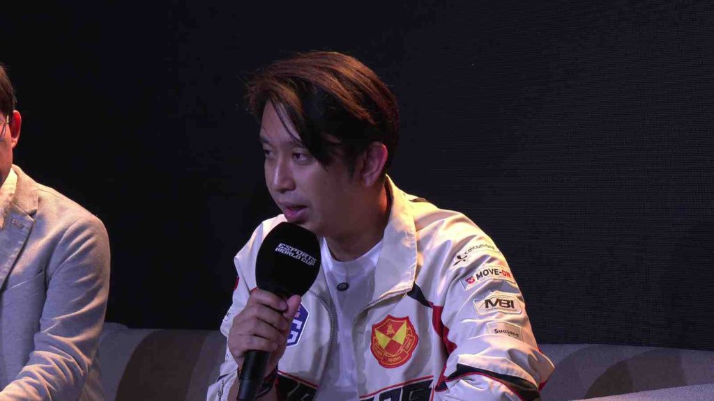 YB Adam Adli, Deputy Minister of Youth and Sports Malaysia speaking about esports and national development at EWC 25 press conference