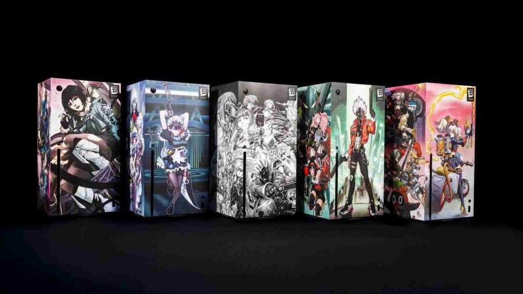 5 custom-wrapped Xbox Series X art consoles featuring exclusive custom artwork drawn by some of Marvel’s top comic artists in collaboration with HoYoverse and Zenless Zone Zero.