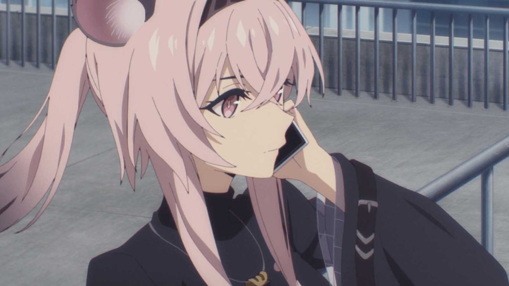 Lin in the Arknights anime.