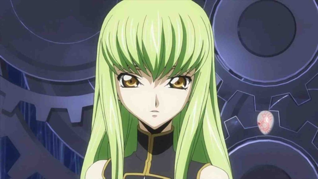 C.C., one of the main characters of Code Geass: Lelouch of the Rebellion