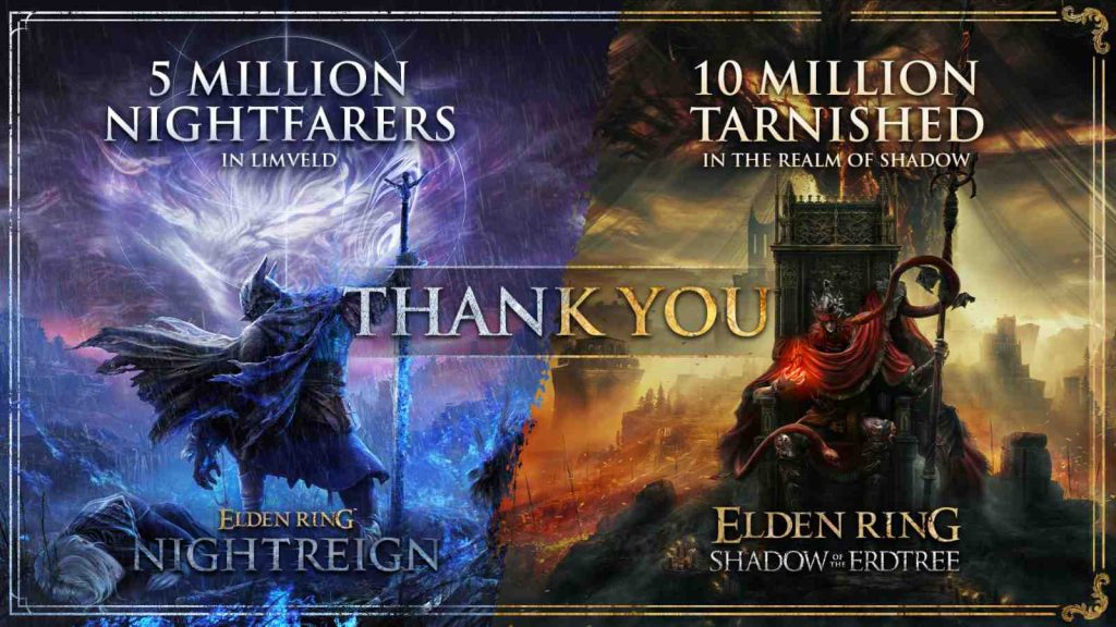 Elden Ring milestones drive record franchise sales