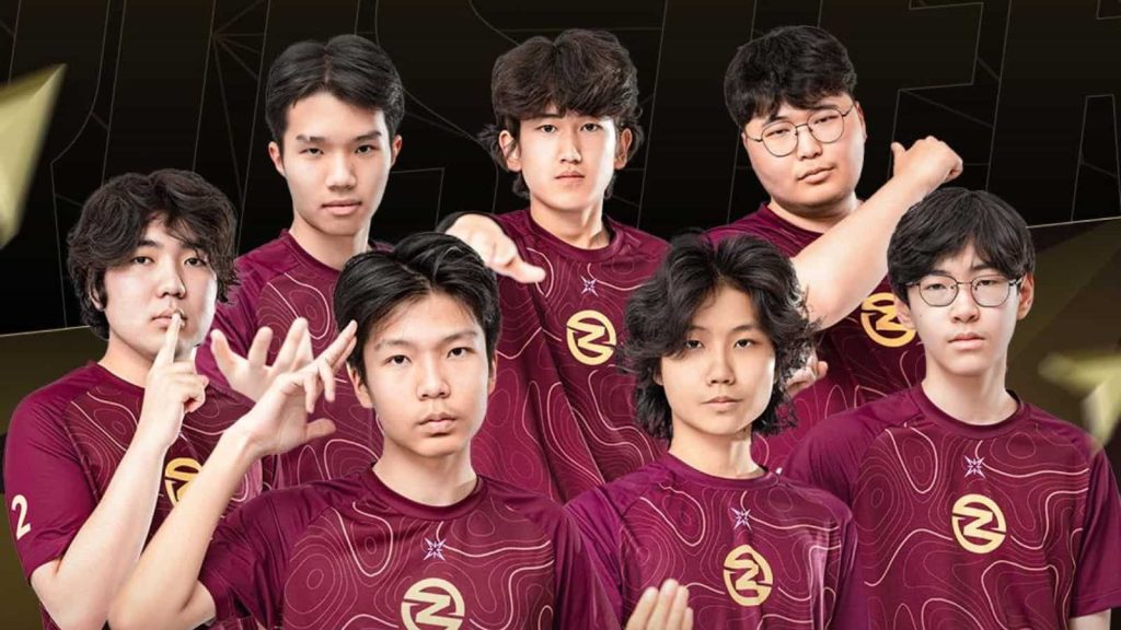 Team Zone from Mongolia, one of the teams qualified for M7 Wildcard