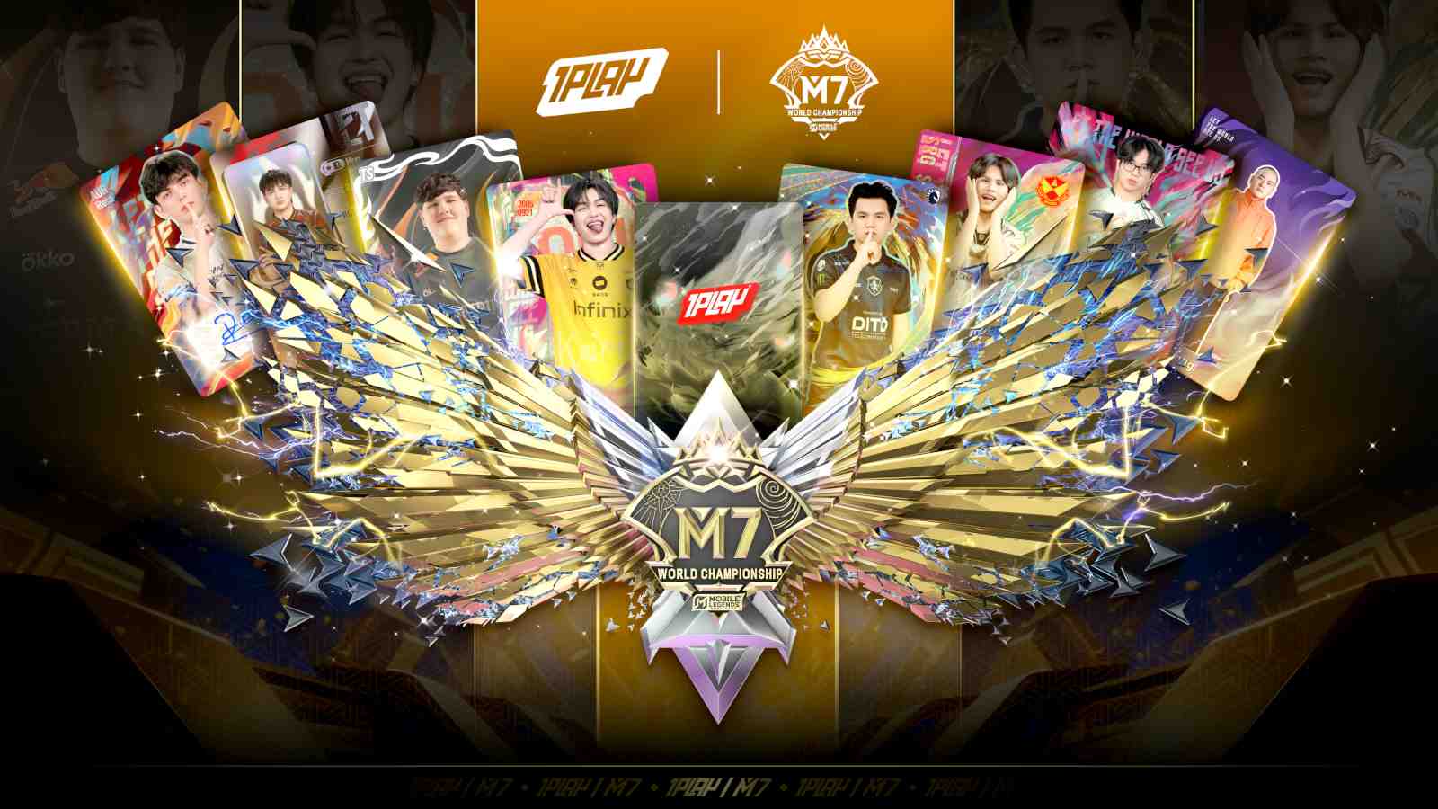 MLBB trading cards is a partnership between Moonton and 1Play, launching at M7