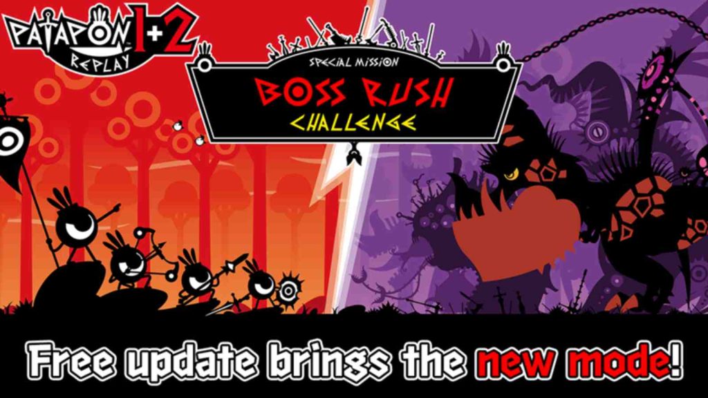 Boss Rush Challenge Mode in Patapon 1+2 Replay