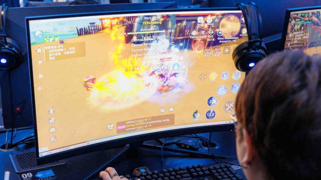 Ragnarok Abyss combat gameplay as shown during community game test in Singapore