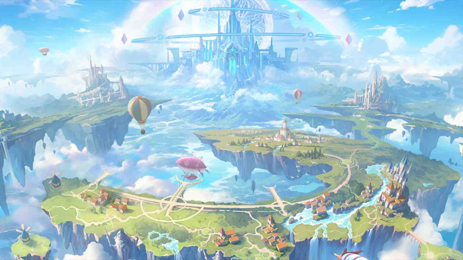 Ragnarok Abyss concept art landscape key visual