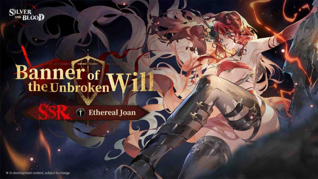 SSR character Ethereal Joan official banner
