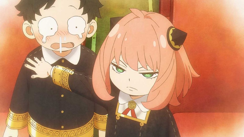 Damian Desmond and Anya Forger in Spy x Family.