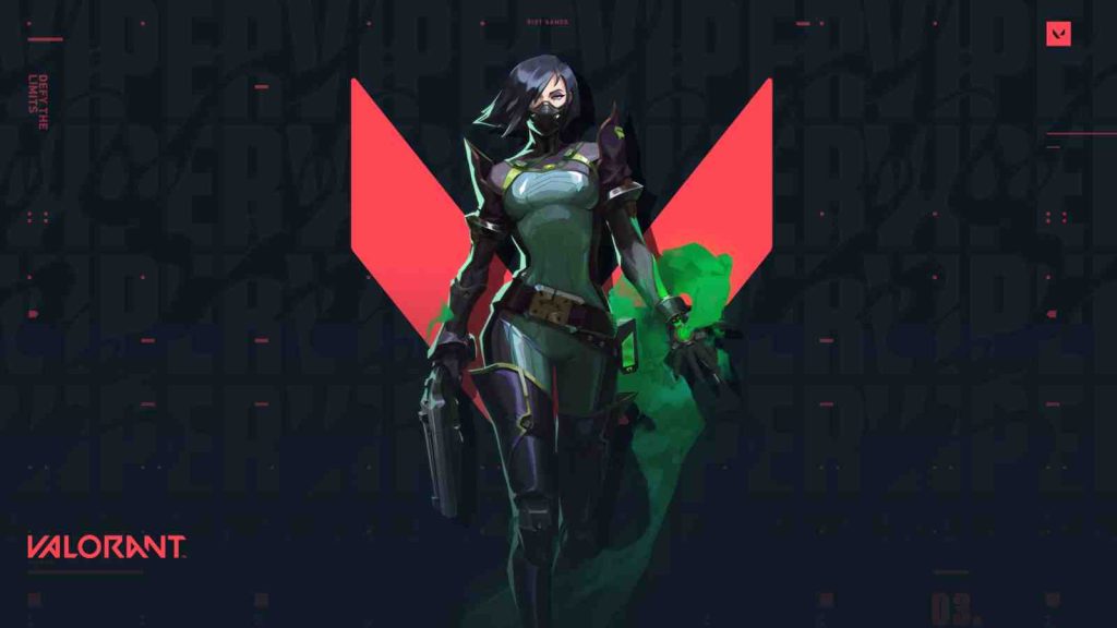 Valorant agent Viper official wallpaper