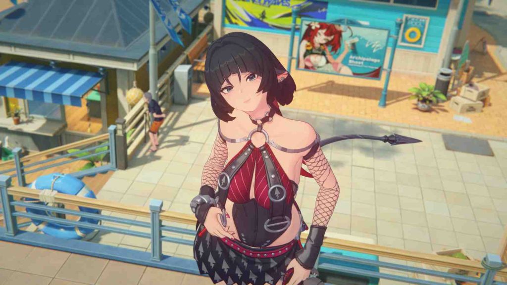 Free Jane Doe skin "Nocturne of Light" in the daytime from top view