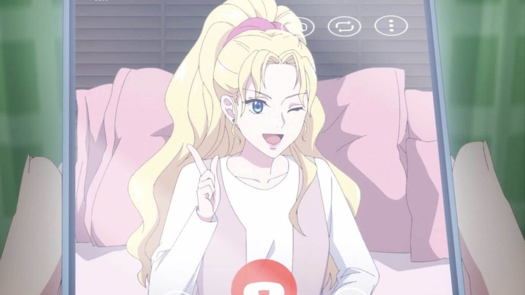 Julia in Hana Kimi anime episode 3.