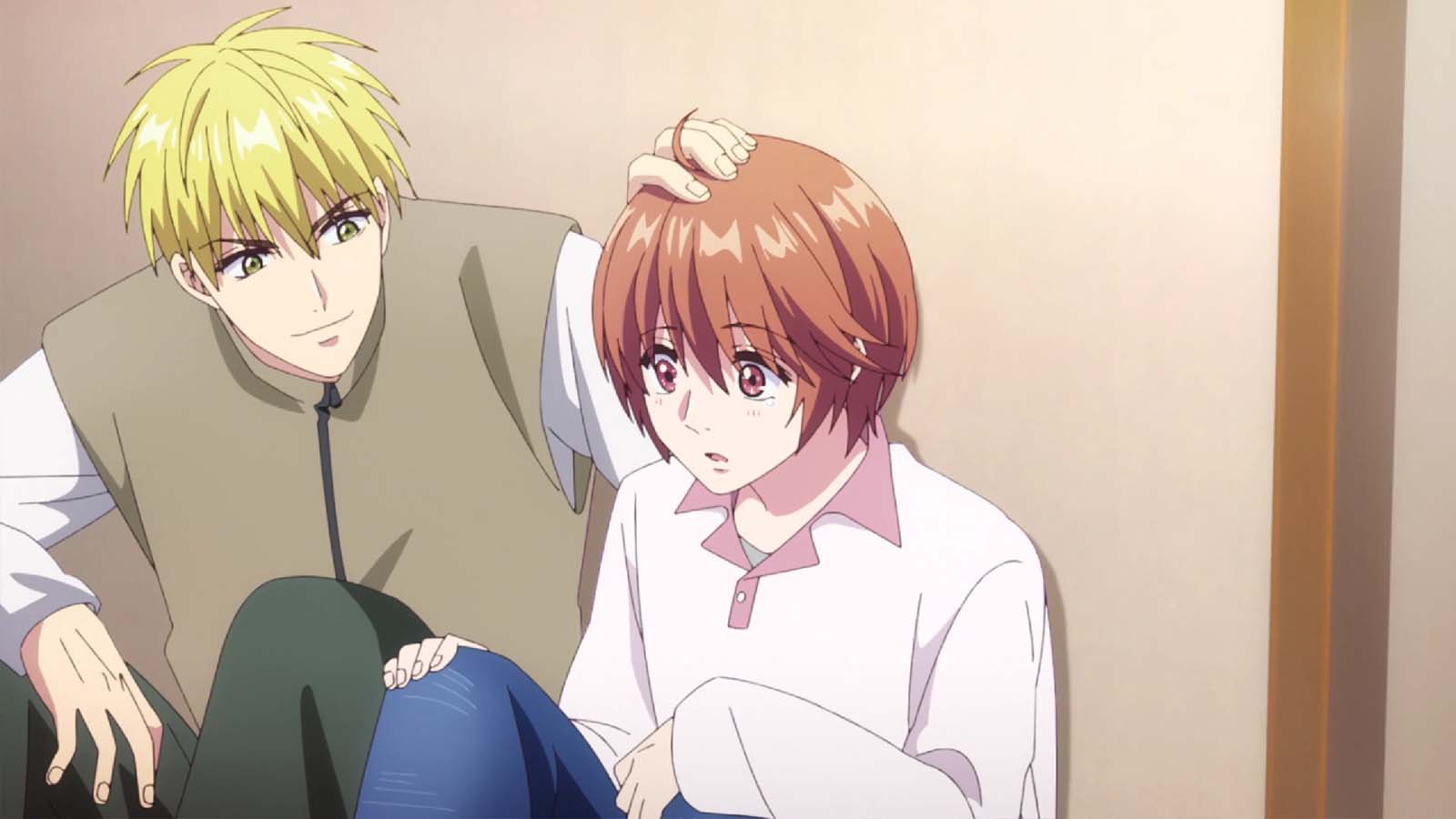 Shuichi Nakatsu and Mizuki Ashiya in the Hana Kimi anime episode 3.