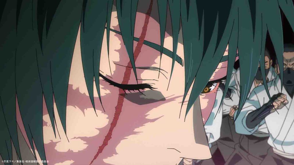 Jujutsu Kaisen character Maki Zenin seen in the Perfect Preparation arc in the anime