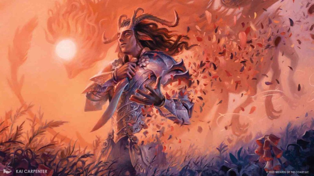 MTG Lorwyn Eclipsed's Rhys, the Evermore, an Elf Warrior