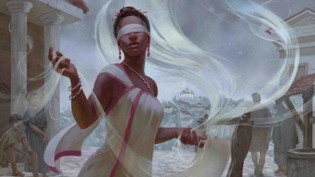 Magic: The Gathering Tymna the Weaver key art