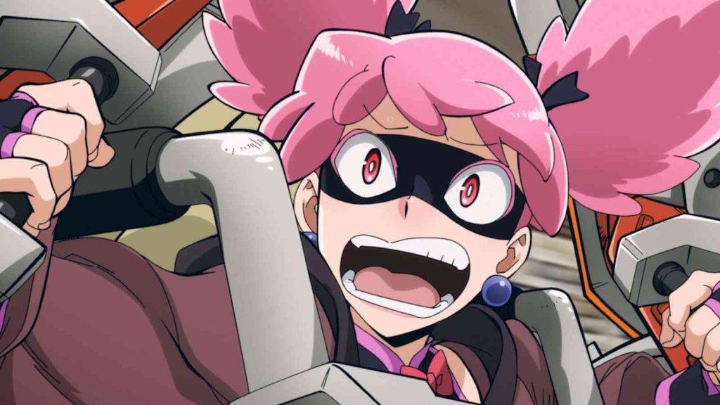 Pop☆Step trapped in a crab robot in My Hero Academia Vigilantes season 2 episode 2