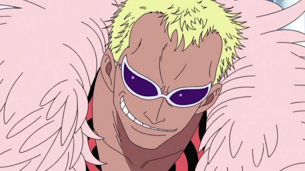 Donquixote Doflamingo in One Piece episode 151.