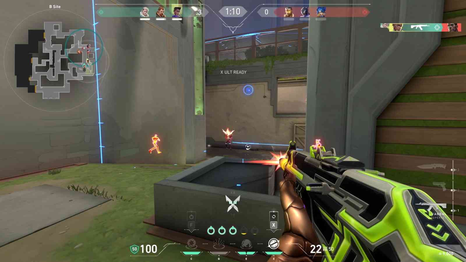Valorant AR1S game mode showing Astra in action official screenshot