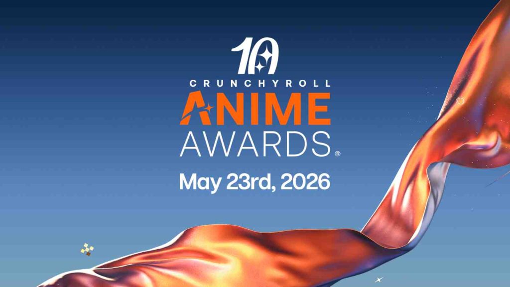 2026 Crunchyroll Anime Awards key visual with date of awards set on May 23, 2026