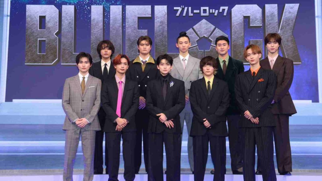Blue Lock live-action cast on stage in first promotion of the movie on February 9, 2026