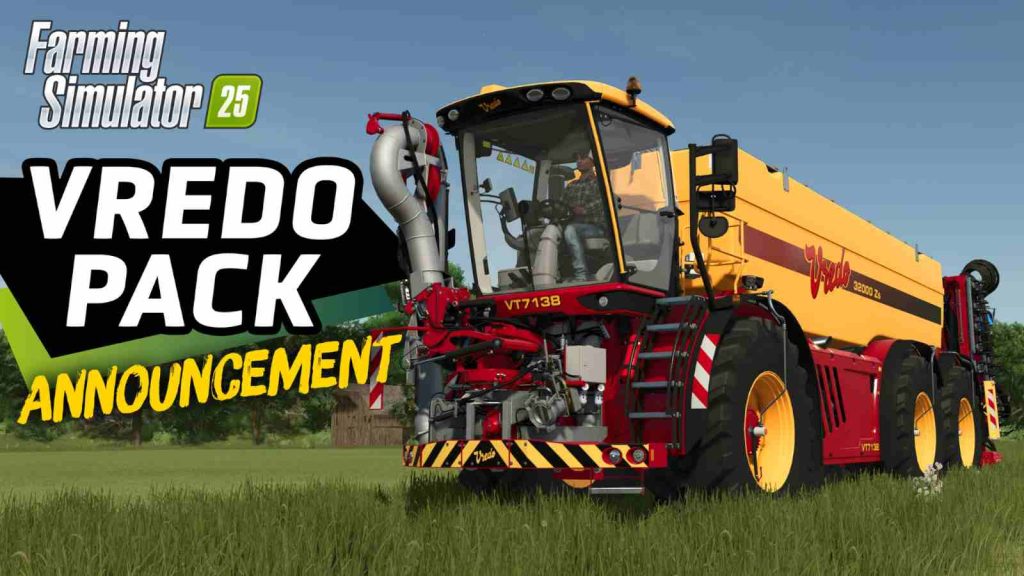 Vredo Pack announced in Farming Simulator 25 official key visual