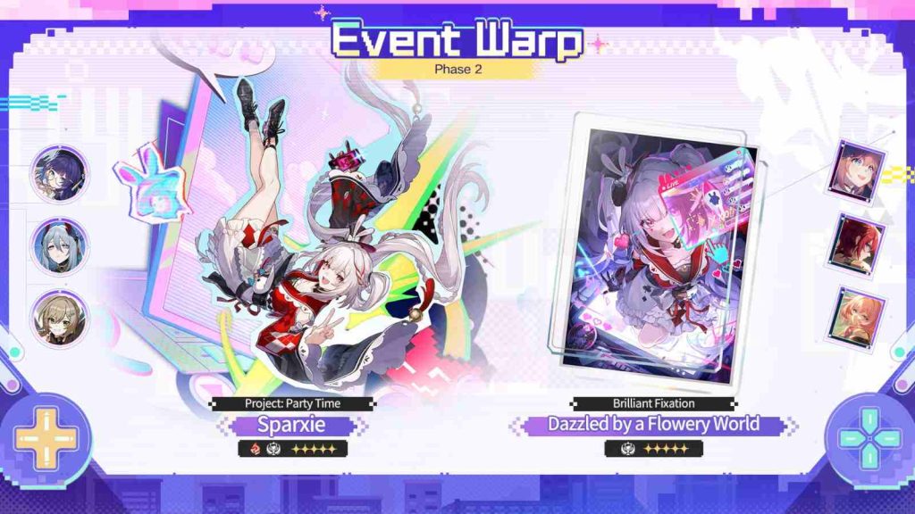 Honkai Star Rail 4.0 banner phase 2 featuring 5-star character Sparxie