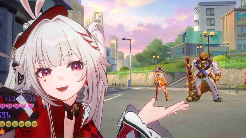 Honkair Star Rail 5-star character Sparxie  combat in official screenshot