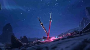Honkai Star Rail x Fortnite Blade and Kafka weapons teaser