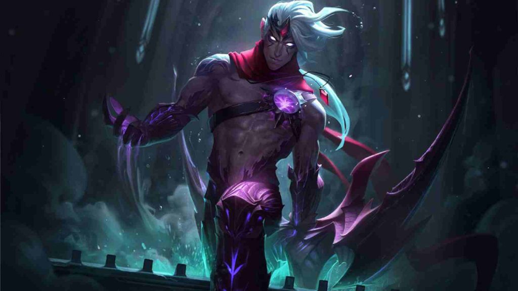 LoL ADC Varus base splashart wallpaper