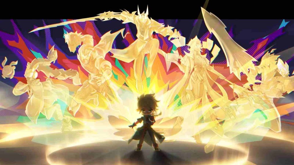 Magic Chess Season 5 teaser trailer screenshot showing featured MLBB heroes