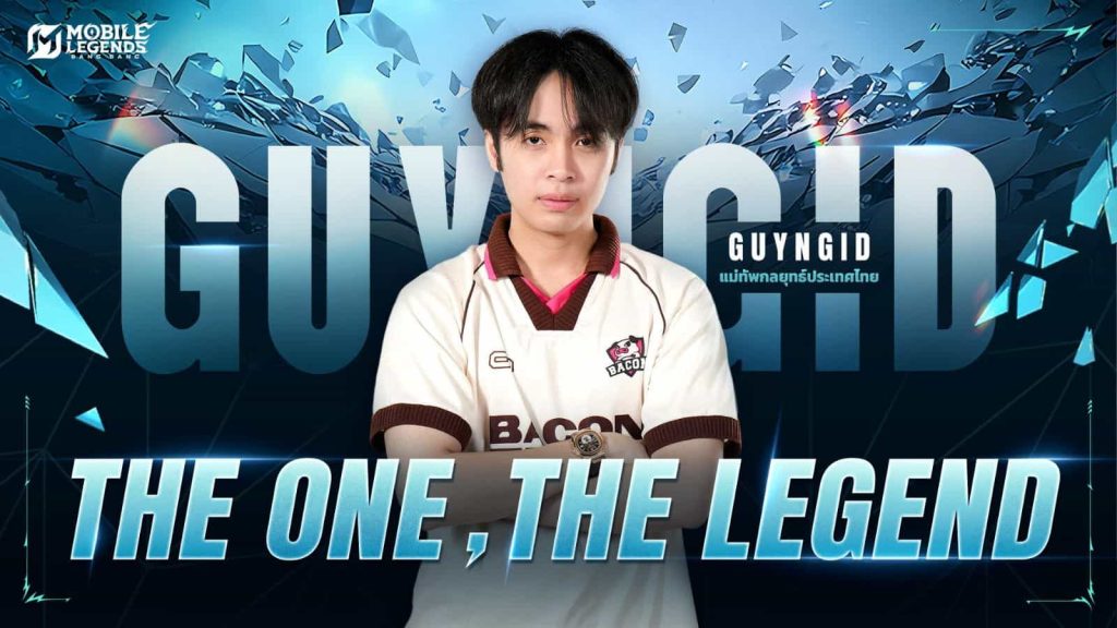 Mobile Legends: Bang Bang Thai content creator Viratsan "GuyNgid" Ariyawongpisal