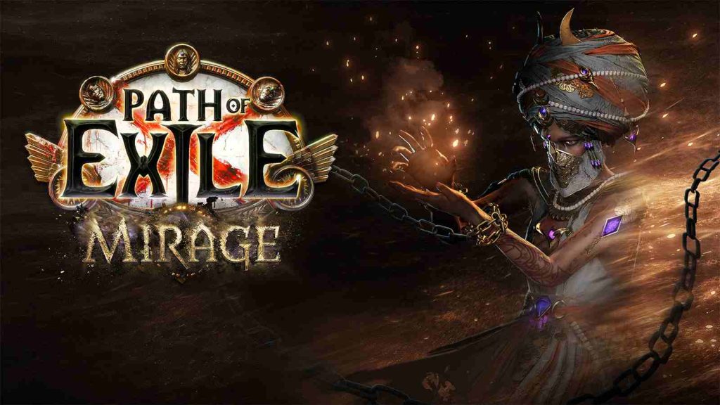 Path of Exile Mirage key visual