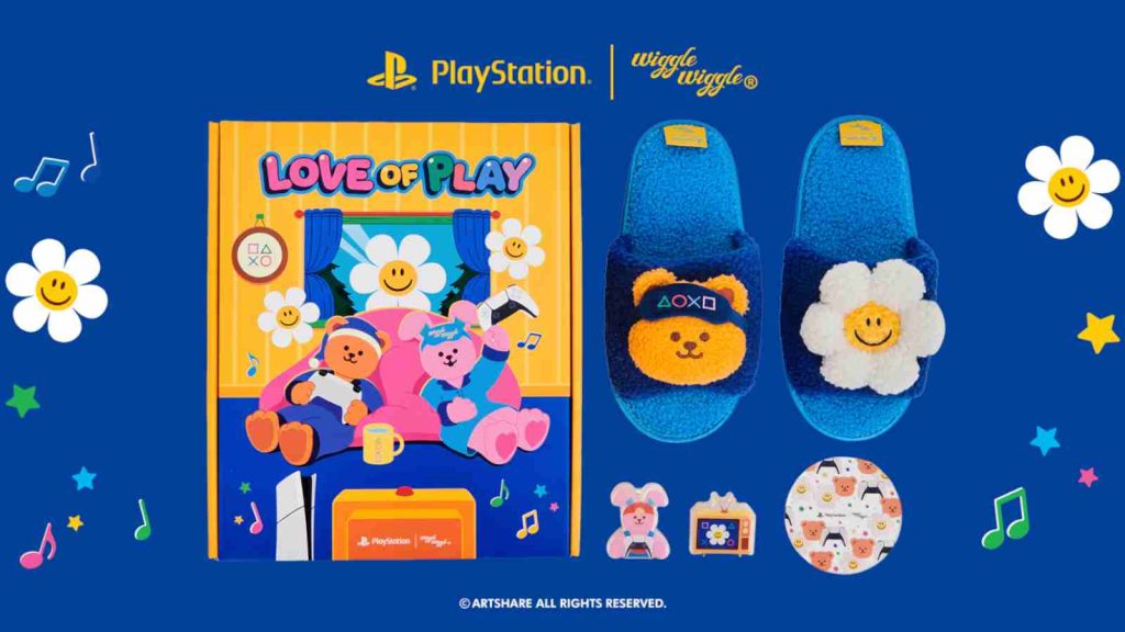 In collaboration with Wiggle Wiggle, PlayStation is offering a limited-edition merchandise