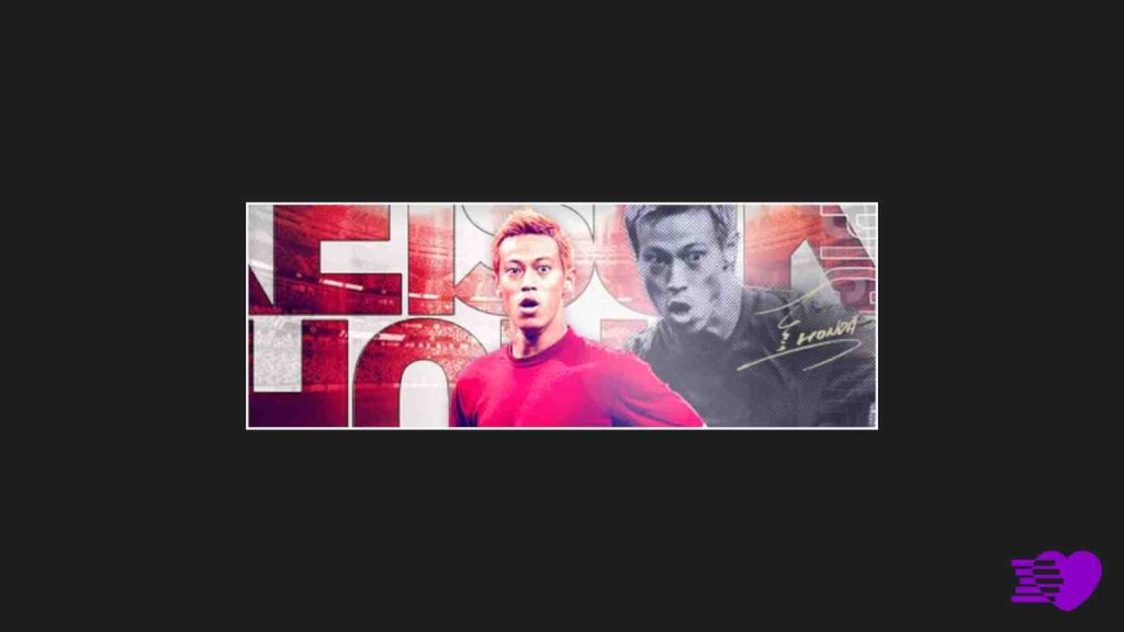 Prime Scouting for 3-star RM Keisuke Honda rare signed version