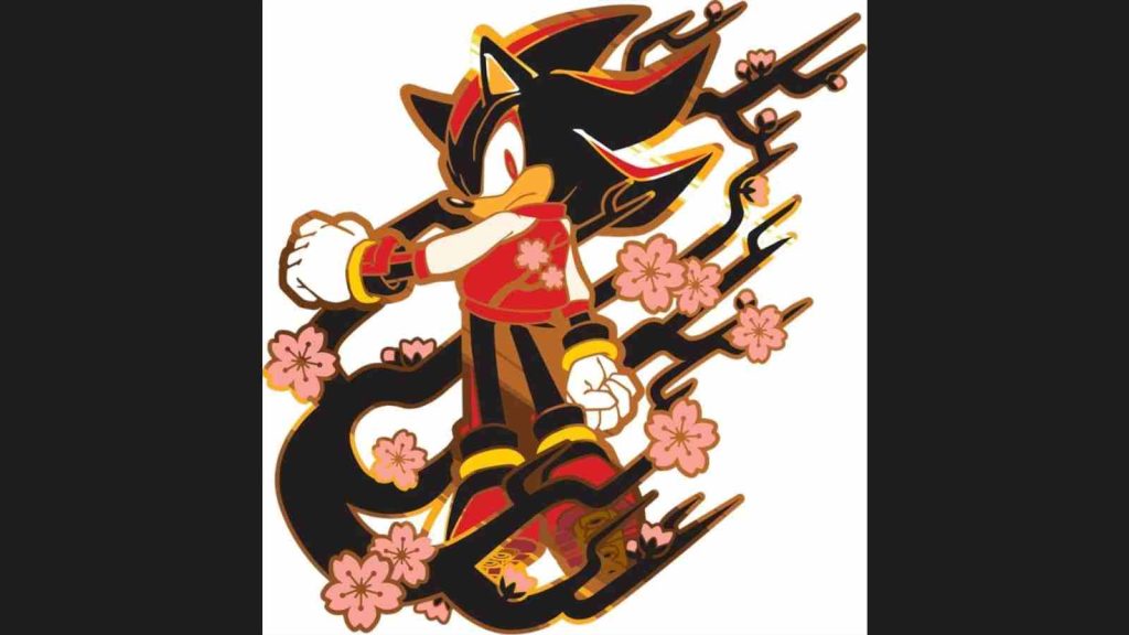 Players who log into Sonic Racing CrossWorlds between February 13 and February 27, 2026 will receive a free Shadow (Sakura) decal