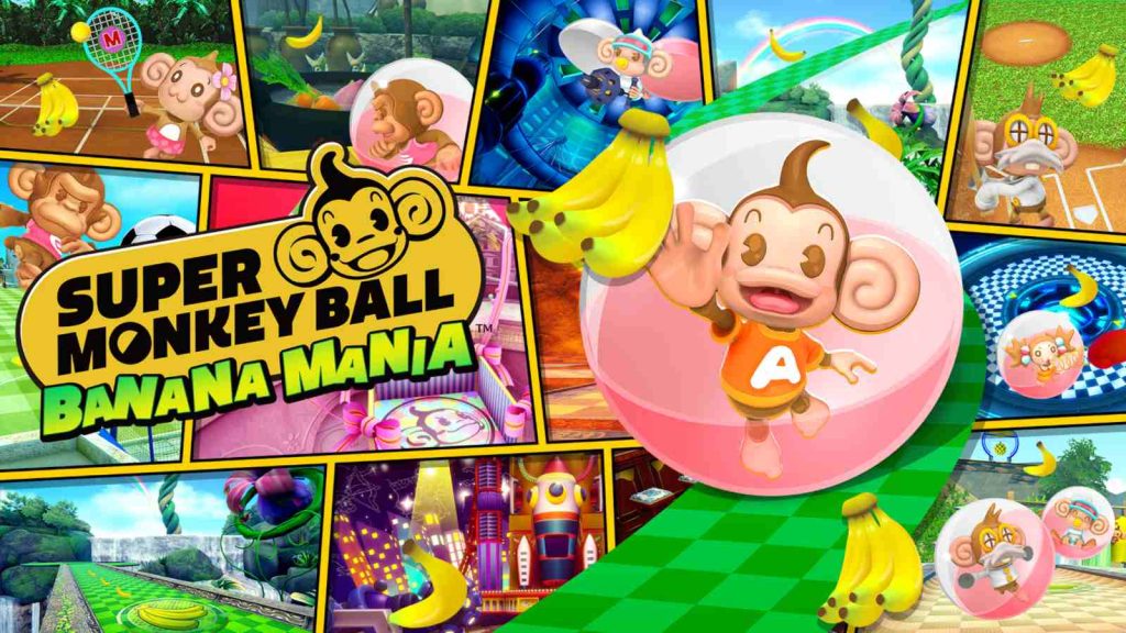 Super Monkey Ball Banana Mania key visual
