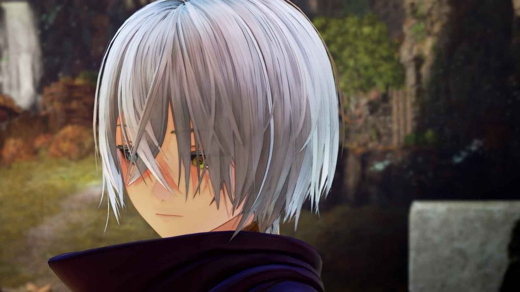 Nazamil looking down in Tales of Arise Beyond the Dawn Edition.