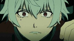 Venetim Leopool looking worried in Sentenced to be a Hero episode 4