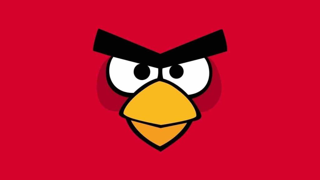 Angry Birds Red's face official wallpaper