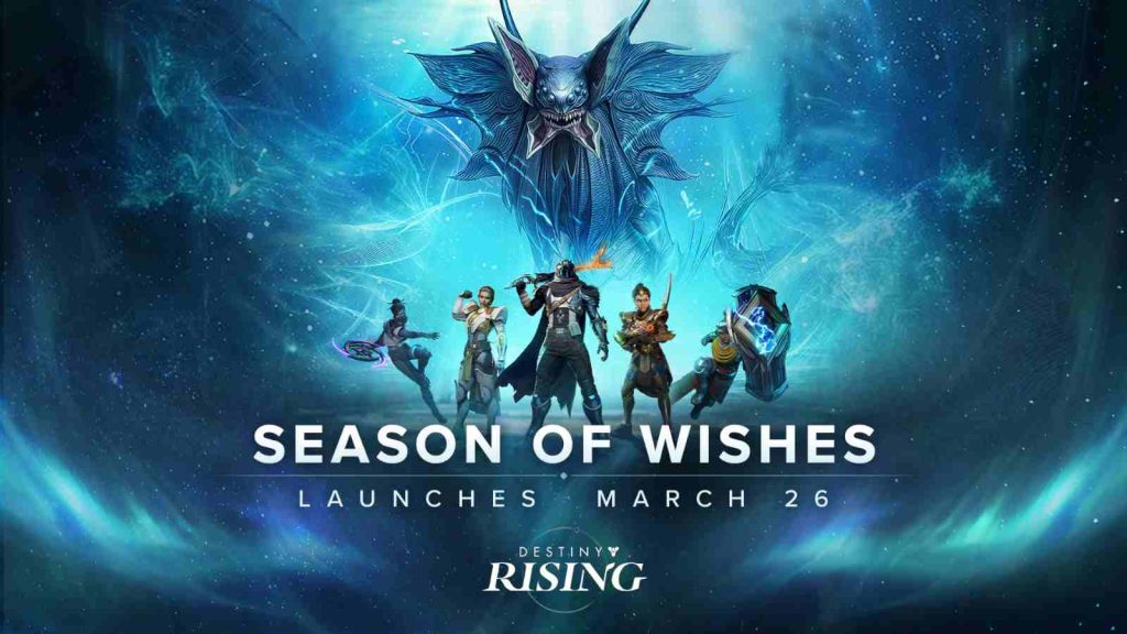 Destiny Rising Season 4 "Season of Wishes" key visual