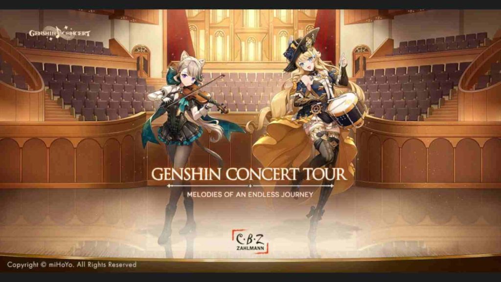 Genshin Concert 2024 Melodies of an Endless Journey key visual 