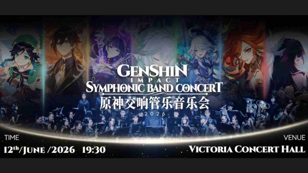 Genshin Concert 2026: Genshin Impact Symphonic Band Concert held on June 12, 2026