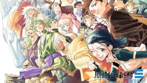 All Jujutsu Kaisen Modulo manga characters seen in the final cover illustration for Chapter 25